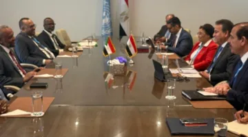 خالد عبدالغفار يناقش مجالات التعاون المشتركة مع وزير الصحة السوداني