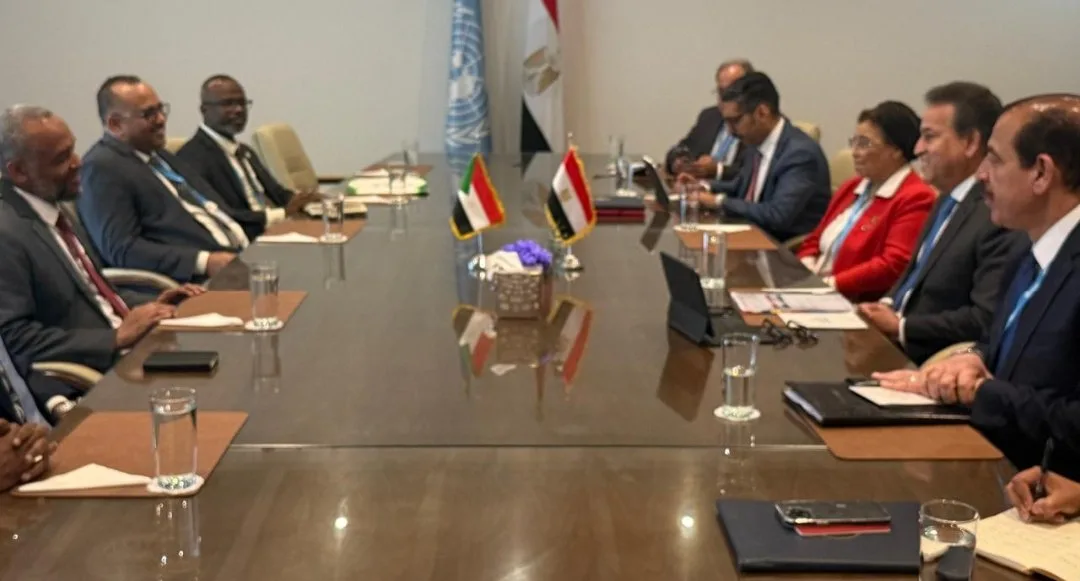 خالد عبدالغفار يناقش مجالات التعاون المشتركة مع وزير الصحة السوداني خالد عبدالغفار يناقش مجالات التعاون المشتركة مع وزير الصحة السوداني