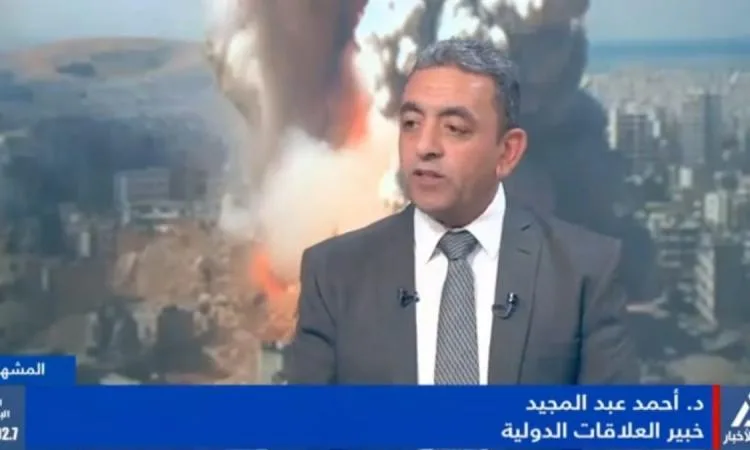 خبير في العلاقات الدولية: الانقسامات أجبرت نتنياهو على تصعيد الوضع في غزة خبير في العلاقات الدولية: الانقسامات أجبرت نتنياهو على تصعيد الوضع في غزة