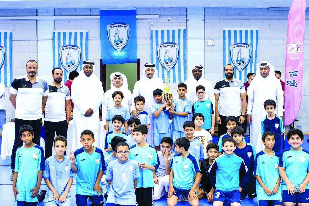 ختام مميز لمهرجان براعم الطائرة بنادي الوكرة