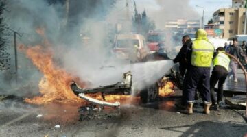خرق جديد لاتفاق وقف إطلاق النار.. ثلاثة شهداء في غارة اسرائيلية استهدفت سيارة في بلدة “ميس الجبل” بجنوب لبنان