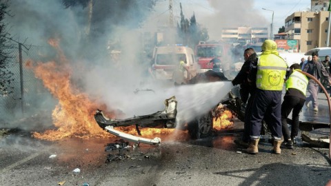 خرق جديد لاتفاق وقف إطلاق النار.. ثلاثة شهداء في غارة اسرائيلية استهدفت سيارة في بلدة “ميس الجبل” بجنوب لبنان خرق جديد لاتفاق وقف إطلاق النار.. ثلاثة شهداء في غارة اسرائيلية استهدفت سيارة في بلدة “ميس الجبل” بجنوب لبنان