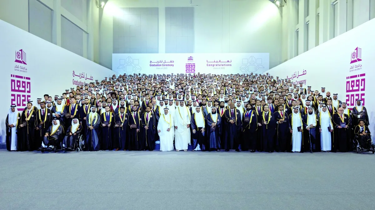 خريجو دفعة 2025 لـ الشرق: فخورون بالتخرج من جامعة قطر وعازمون على خدمة الوطن