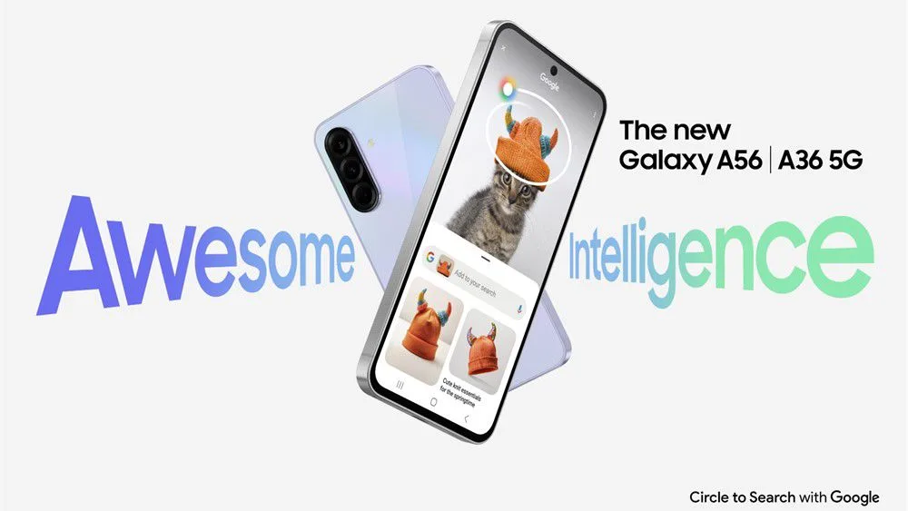 خصائص وفوائد الذكاء الاصطناعي في هواتف سامسونج Galaxy A56 5G وA36 5G وA26 5G خصائص وفوائد الذكاء الاصطناعي في هواتف سامسونج Galaxy A56 5G وA36 5G وA26 5G