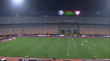 خطأ جسيم من عواد يمنح بيراميدز التقدم على الزمالك بهدف في منتصف الشوط الأول