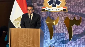 خطاب وزير الصحة بمناسبة الذكرى 123 لتأسيس خدمات الإسعاف في مصر