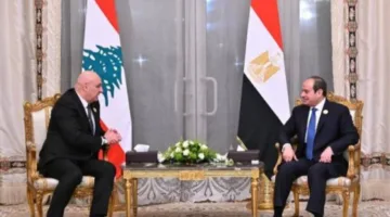 خلال قمة في القاهرة.. السيسي يدعو لإعادة إعمار لبنان وإنهاء الحرب في غزة وإطلاق الأسرى بشكل عاجل، وعون يطالب بتحقيق “سلام العدالة”.