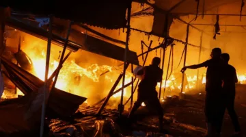 خمسة شهداء جراء غارة إسرائيلية على أحياء التفاح وجباليا وخان يونس في غزة