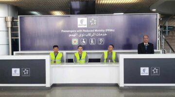 مطار القاهرة يقدم خدمة PRM للركاب من ذوي الهمم