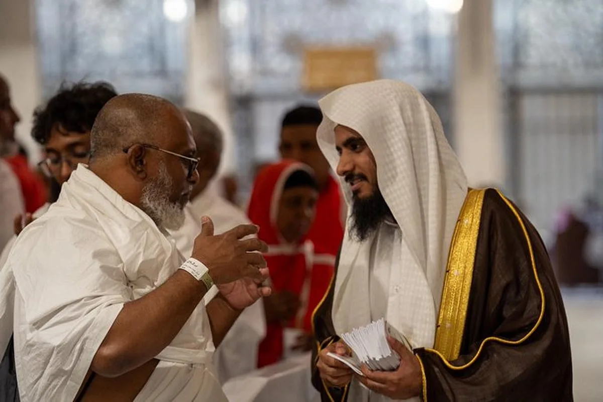 رئاسة الشؤون الدينية تعزز التوجيهات لنشر قيم الاعتدال والتسامح خلال موسم الحج رئاسة الشؤون الدينية تعزز التوجيهات لنشر قيم الاعتدال والتسامح خلال موسم الحج