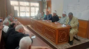 رئيس أزهر القليوبية يجتمع برؤساء ومساعدي لجان الثانوية العامة