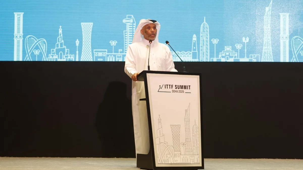 رئيس الاتحاد القطري لكرة الطاولة: الدوحة حققت نجاحًا كبيرًا في تنظيم بطولة العالم بشكل استثنائي وفريد. رئيس الاتحاد القطري لكرة الطاولة: الدوحة حققت نجاحًا كبيرًا في تنظيم بطولة العالم بشكل استثنائي وفريد.