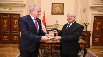 رئيس البرلمان يؤكد اهتمام مصر بتعزيز الصداقة مع بيلاروسيا