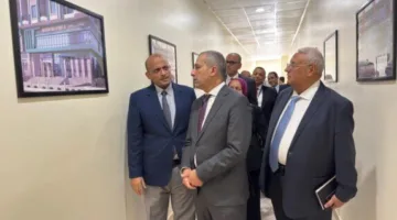 رئيس البنك الزراعي يزور المقر الرئيسي في العاصمة الإدارية للاطلاع على الأعمال النهائية استعدادًا للافتتاح قريبًا