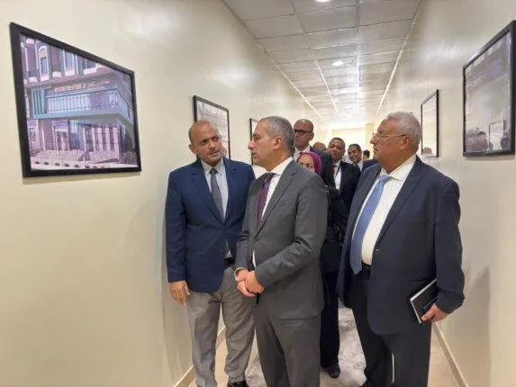 رئيس البنك الزراعي يزور المقر الرئيسي في العاصمة الإدارية للاطلاع على الأعمال النهائية استعدادًا للافتتاح قريبًا رئيس البنك الزراعي يزور المقر الرئيسي في العاصمة الإدارية للاطلاع على الأعمال النهائية استعدادًا للافتتاح قريبًا
