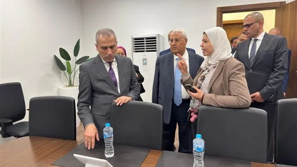 رئيس البنك الزراعي يزور الموقع النهائي لمقر البنك في العاصمة الإدارية رئيس البنك الزراعي يزور الموقع النهائي لمقر البنك في العاصمة الإدارية