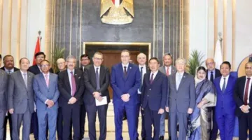 رئيس “التنظيم والإدارة” يقدم عرضًا حول التجربة المصرية في الإصلاح الإداري لسفراء الدول الآسيوية