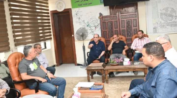 رئيس الجهاز بالعاشر يستكشف حلولاً تقنية لمواجهة التحديات المتزايدة في نظام الصرف الصناعي