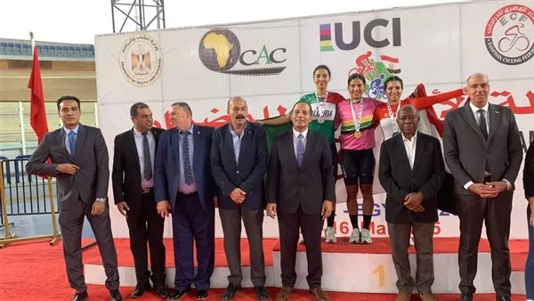 رئيس اللجنة الأولمبية يُهنئ اتحاد الدراجات بمناسبة فوزهم بلقب البطولة الأفريقية للمضمار رئيس اللجنة الأولمبية يُهنئ اتحاد الدراجات بمناسبة فوزهم بلقب البطولة الأفريقية للمضمار