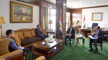 رئيس الهيئة العليا للإعلام يلتقي نقيب الصحفيين لبحث قضايا مشتركة بين الطرفين (صور)