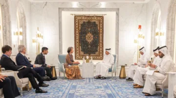 رئيس الوزراء وزير الخارجية يلتقي بوفد برلماني من المملكة المتحدة