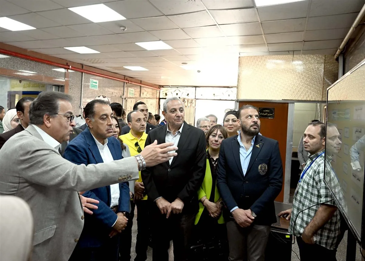 رئيس الوزراء يتفقد أعمال تطوير مسجد السيد البدوي وأورام طنطا الجديد