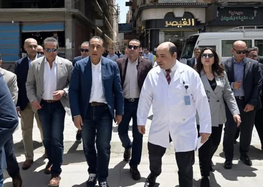 رئيس الوزراء يتفقد مستشفى طنطا العام الجديد بالغربية