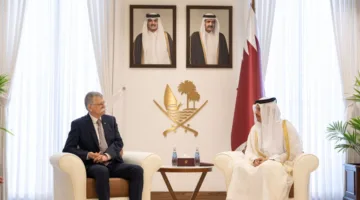 رئيس الوزراء يستقبل رئيس مجلس النواب الهنغاري