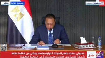 رئيس الوزراء يطلق مشاريع جديدة ويبرم اتفاقيات في منطقة السخنة الشاملة