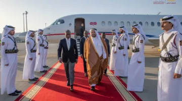 رئيس بنين يصل إلى الدوحة