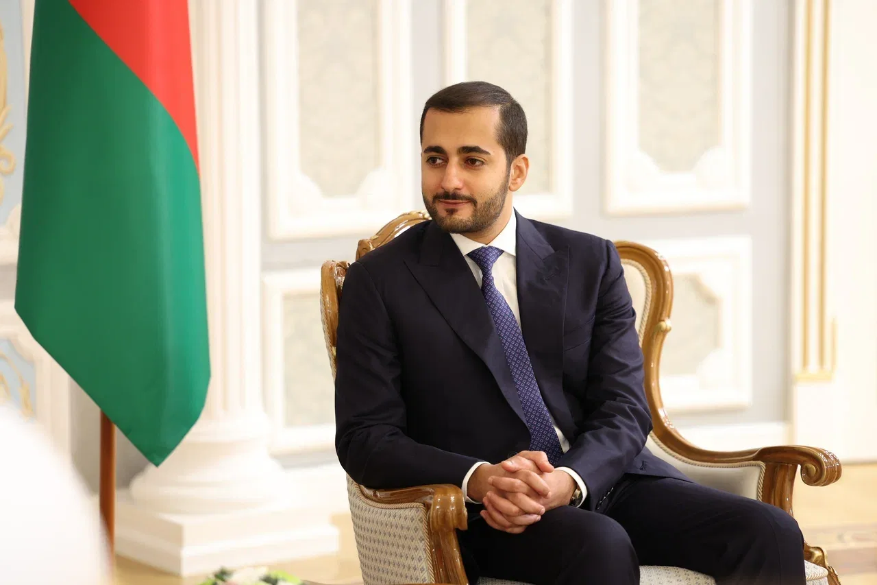 رئيس بيلاروس يرحب بسعادة السيد ذي يزن بن هيثم رئيس بيلاروس يرحب بسعادة السيد ذي يزن بن هيثم