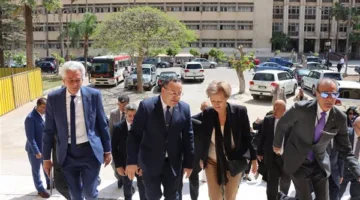 رئيس جامعة الإسكندرية وسفيرة الاتحاد الأوروبي يحضران الحفل الختامي للبرنامج التدريبي في ريادة الأعمال بقطاع المياه