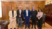 رئيس جامعة بورسعيد يستقبل وفدًا فرنسيًا رفيع المستوى لمناقشة سبل التعاون المشترك