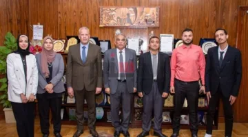 رئيس جامعة طنطا يلتقي وكيل وزارة الرياضة في الغربية لمناقشة أوجه التعاون
