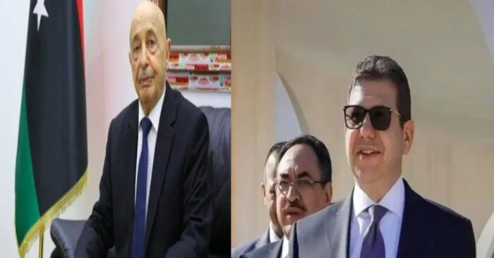 رئيس جهاز المخابرات العامة يجتمع مع المستشار عقيلة صالح، رئيس مجلس النواب الليبي. رئيس جهاز المخابرات العامة يجتمع مع المستشار عقيلة صالح، رئيس مجلس النواب الليبي.
