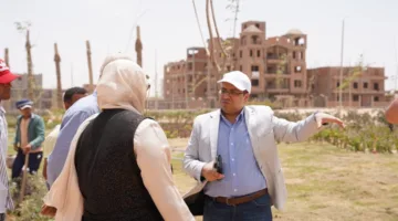 رئيس جهاز سوهاج يزور مواقع زراعة وتنسيق المداخل وتحسين الشوارع والأحياء