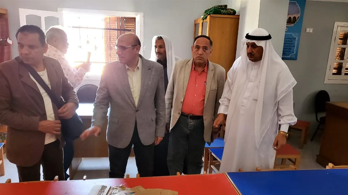 رئيس قصور الثقافة يتفقد بيت ثقافة قاطية بشمال سيناء لمتابعة استعدادات افتتاحه
