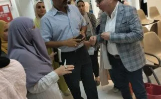 رئيس قطاع الشئون الصحية بالقاهرة يتفقد مركز الـ 100 متر بالشروق و زهرة العاصمة
