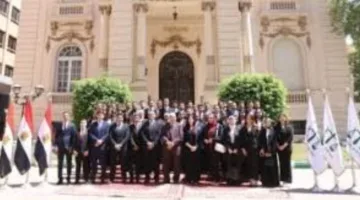 رئيس مجلس الدولة يستقبل وفدًا من طلاب كلية القانون بالأكاديمية العربية للعلوم والنقل البحري