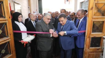 رئيس مجلس الدولة يطلق مشروع إنشاء مجمع محاكم مجلس الدولة في محافظة الدقهلية