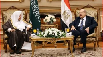 رئيس مجلس الشورى يجتمع مع رئيس مجلس الشيوخ في مصر