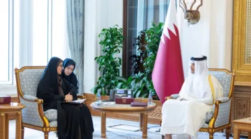 رئيس مجلس الوزراء وزير الخارجية يستقبل وزير الطرق والتنمية الحضرية في إيران