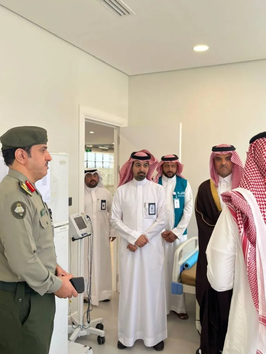 رئيس مركز الرقعي يزور الجهات الحكومية للتحقق من جاهزيتها لاستقبال الحجاج. رئيس مركز الرقعي يزور الجهات الحكومية للتحقق من جاهزيتها لاستقبال الحجاج.