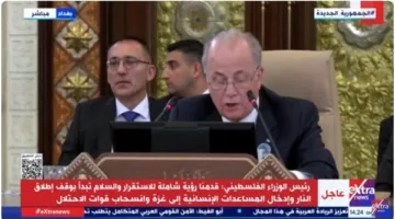 رئيس وزراء فلسطين: عرضنا خطة متكاملة لتحقيق الاستقرار تبدأ بوقف إطلاق النار في غزة
