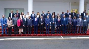 رئيس وزراء كوت ديفوار يلتقي بوفد اتحاد الصناعات المصرية برئاسة شريف الجبلي