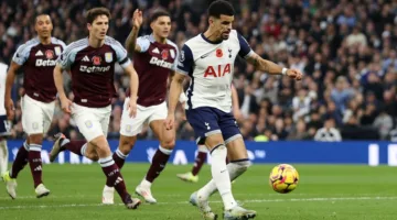 رابطة الدوري الإنجليزي توافق على طلب توتنهام بتقديم مباراته ضد أستون فيلا