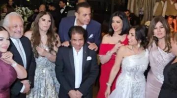 رانيا فريد شوقي وطارق النهري يتألقان في حفل زفاف هيا كتكت «صور»