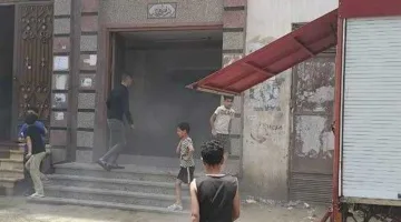 السيطرة على حريق بعمارة النساجون في تلا بالمنوفية دون خسائر بشرية