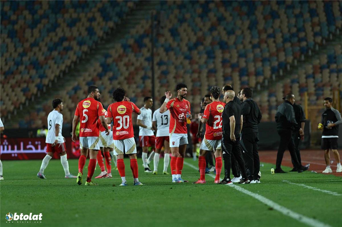 رجل مباراة الأهلي وحرس الحدود في الدوري المصري