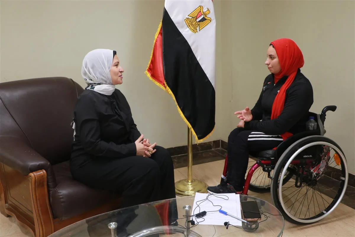 رحاب رضوان: أسعى لتحقيق "ذهبية" بطولة العالم للتأهل لبارالمبياد 2028 (حوار)